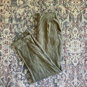 Two Fold Clothing 100% Linen Pants (Size S)